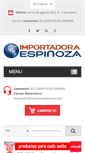 Mobile Screenshot of importadoraespinoza.com