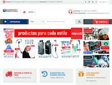 Tablet Screenshot of importadoraespinoza.com